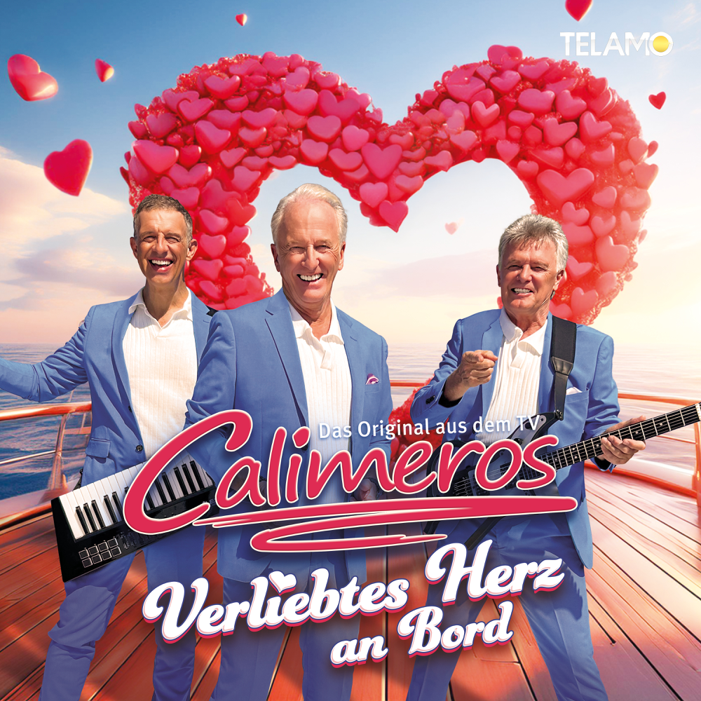 Verliebtes Herz an Bord - Calimeros - Cover