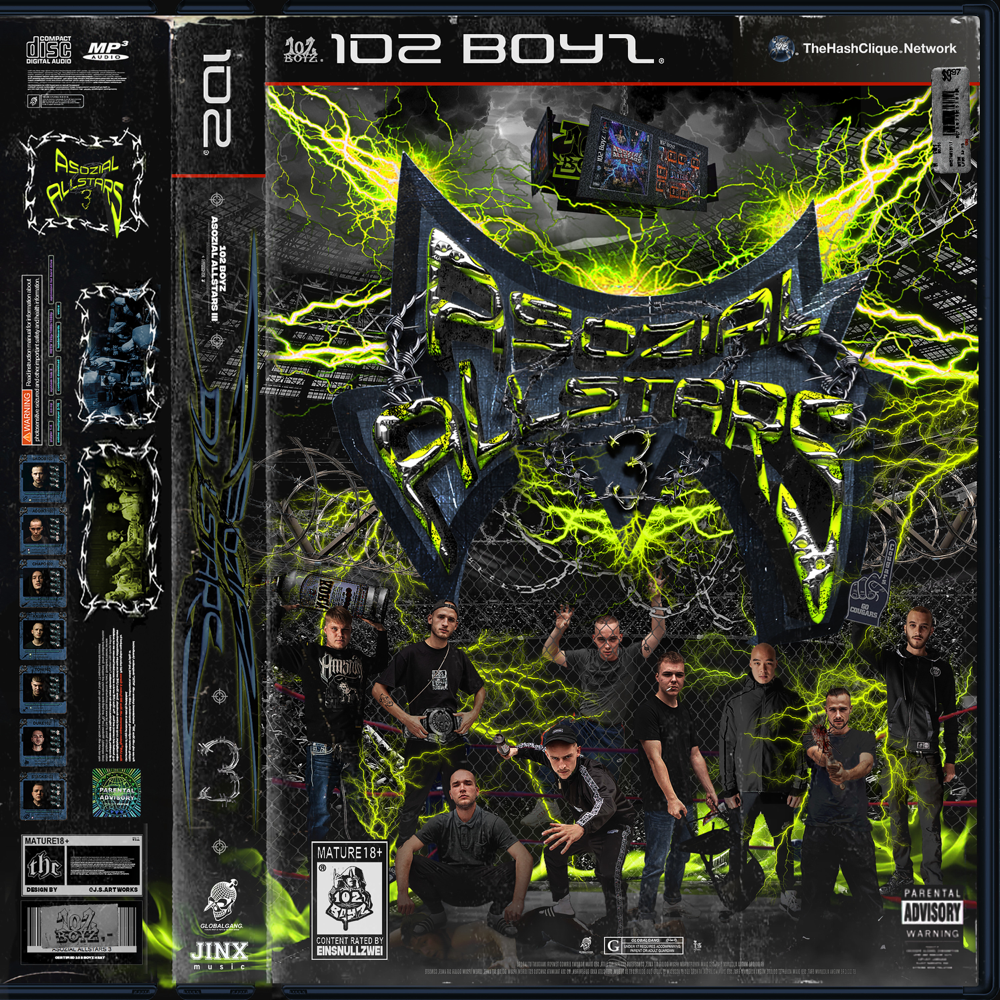Asozial Allstars 3 - 102 Boyz - Cover