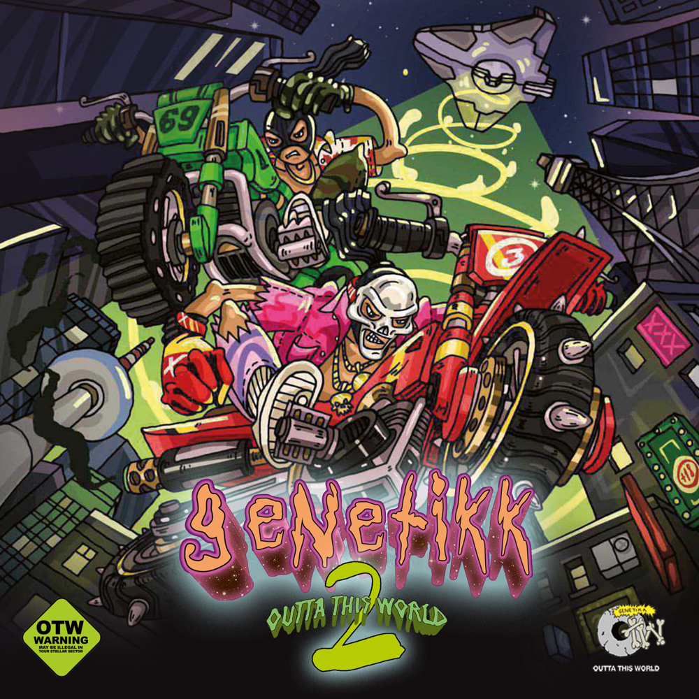 OuttaThisWorld - Radio Show Vol. 2 - Genetikk - Cover