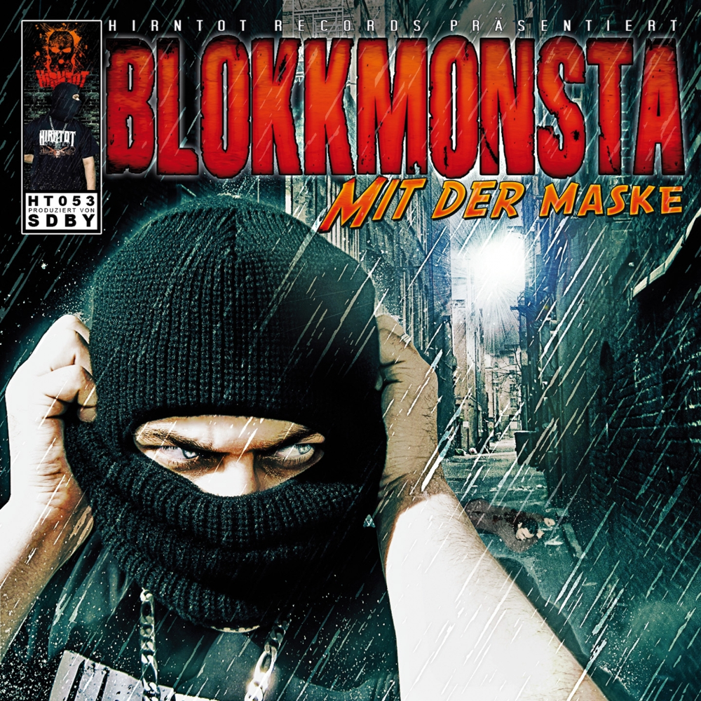 Mit der Maske - Blokkmonsta - Cover