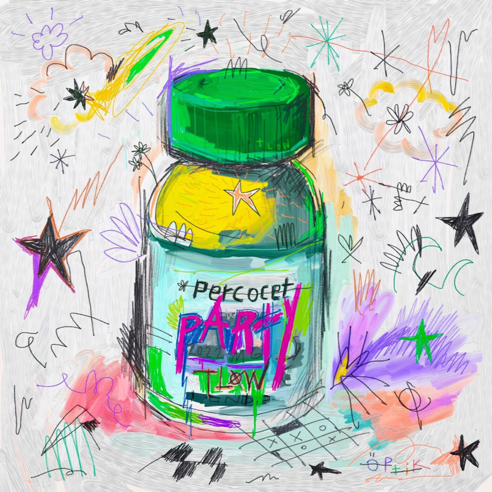 Percocet Party - T-Low - Cover