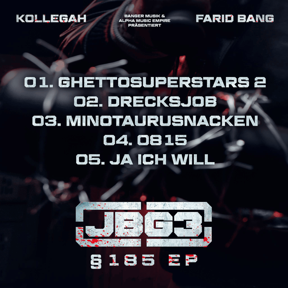 §185 EP - Kollegah & Farid Bang - Cover