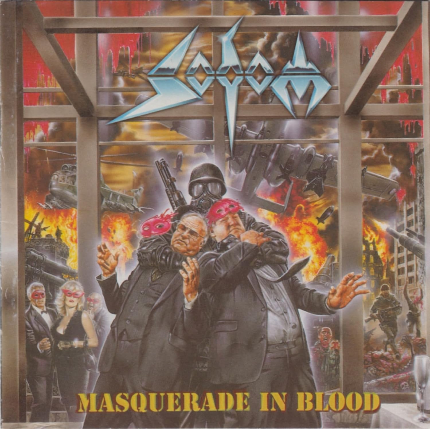 Masquerade In Blood - Sodom - Cover