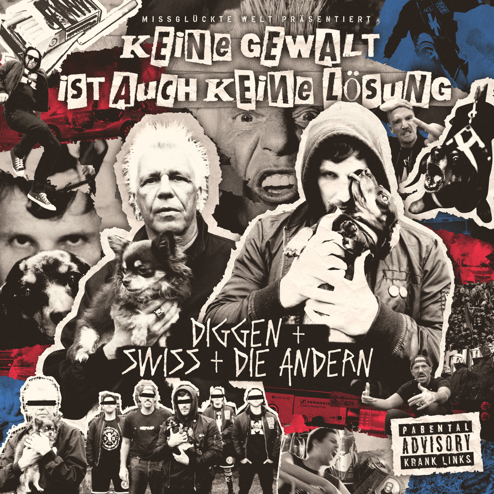 Keine Gewalt ist auch keine Lösung - Swiss & Die Andern & Diggen - Cover