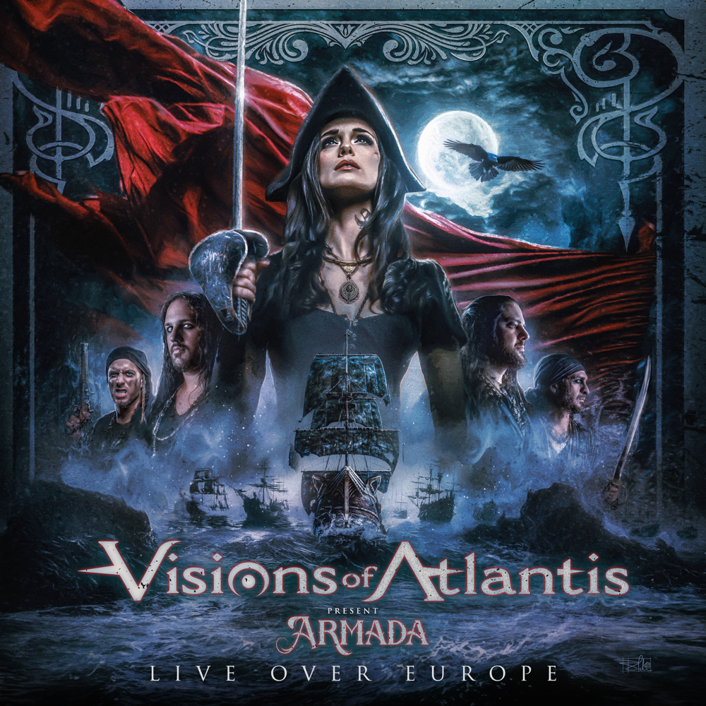 Armada Live Over Europe - Visions Of Atlantis - Cover