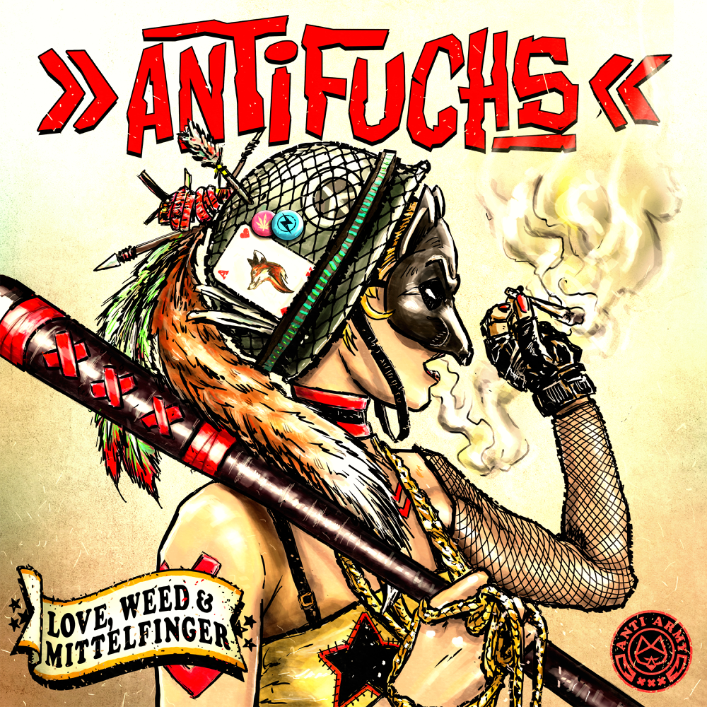 Love, Weed & Mittelfinger - Antifuchs - Cover