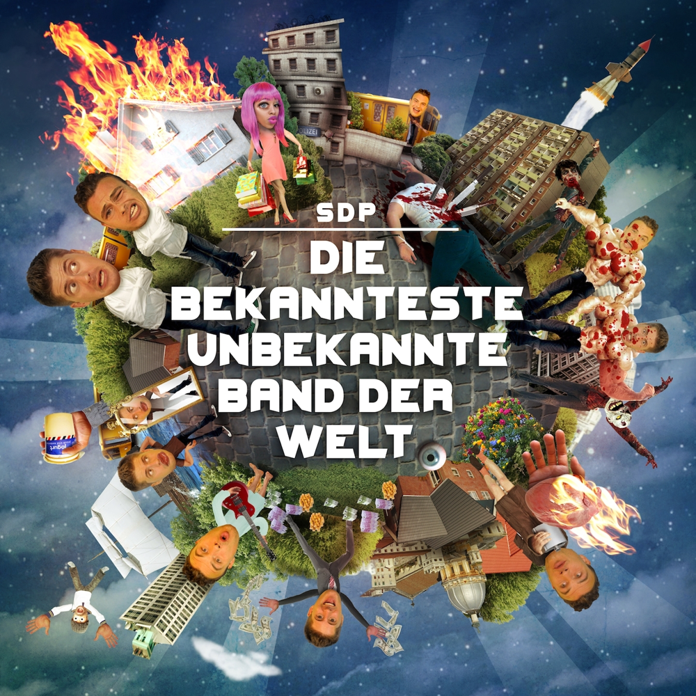 Die bekannteste unbekannte Band der Welt - SDP - Cover