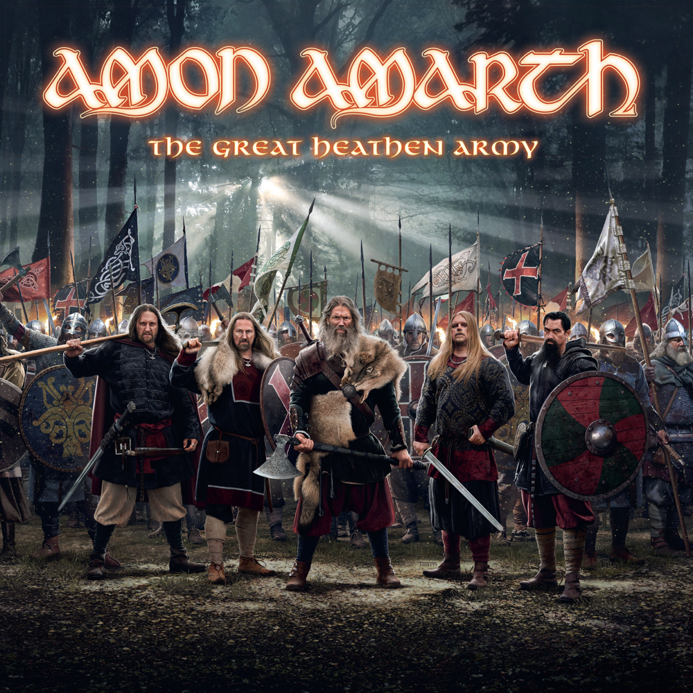 The Great Heathen Army - Amon Amarth - Cover