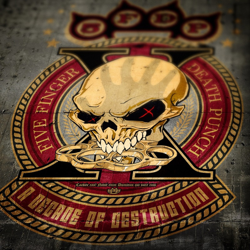 A Decade Of Destruction - Five Finger Death Punch - Cover