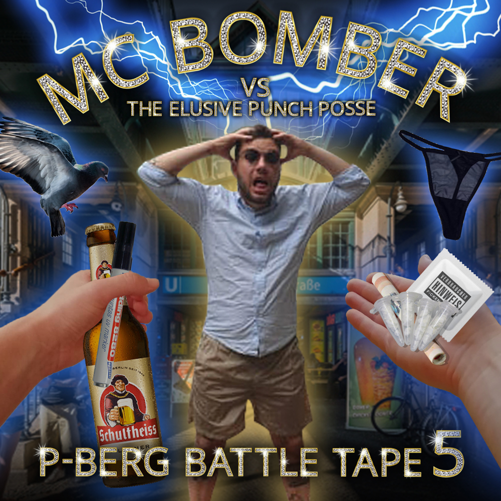 P.Berg Battletape 5 - MC Bomber - Cover