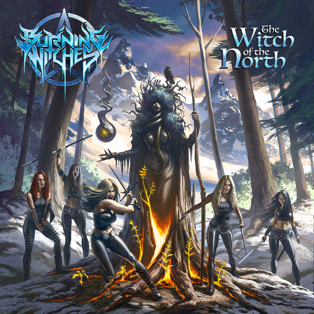The Witch Of The North - Burning Witches - Cover