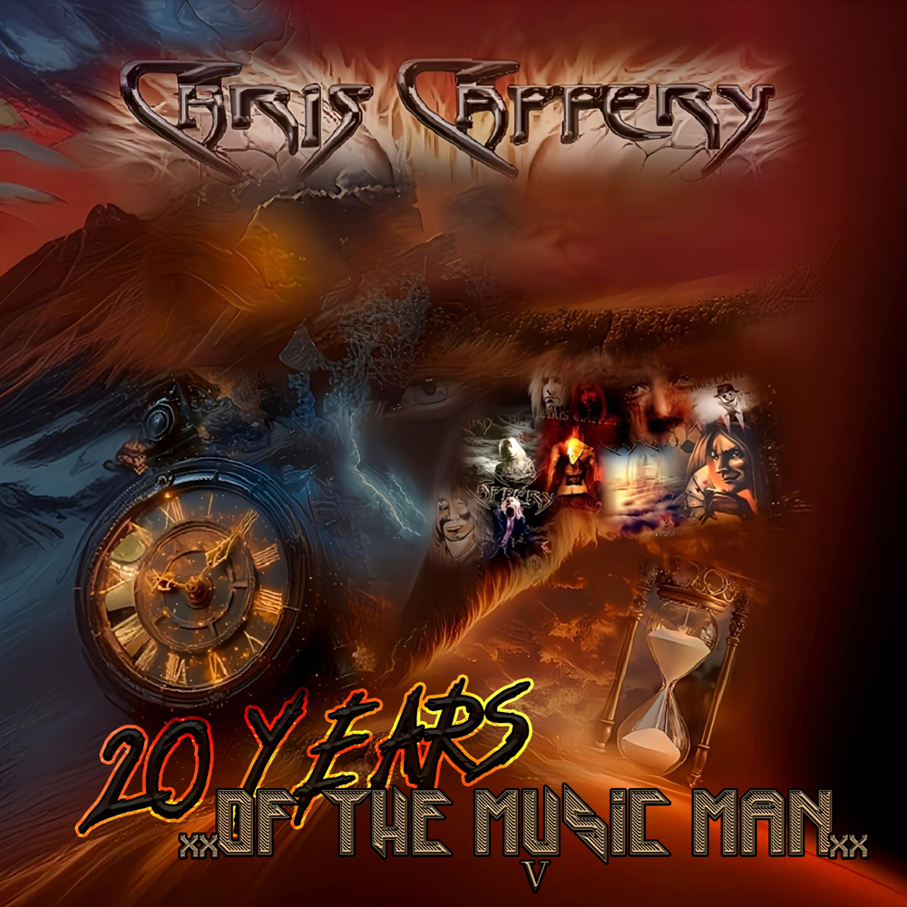 20 Years of the Music Man - Chris Caffery - Cover