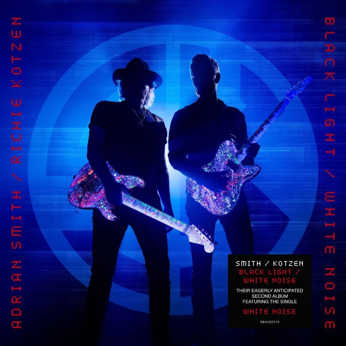 Black Light / White Noise - Adrian Smith & Richie Kotzen - Cover