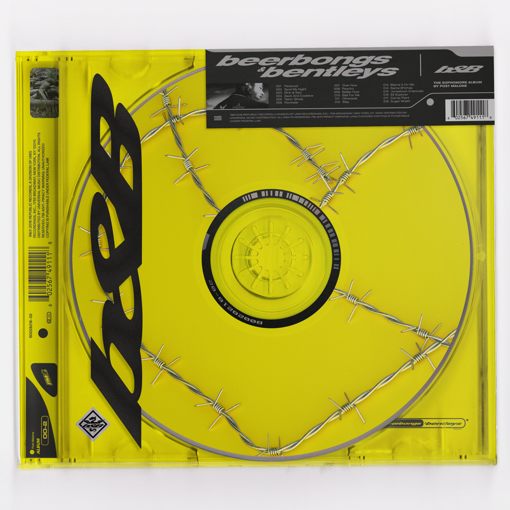 Beerbongs & Bentleys - Post Malone - Cover