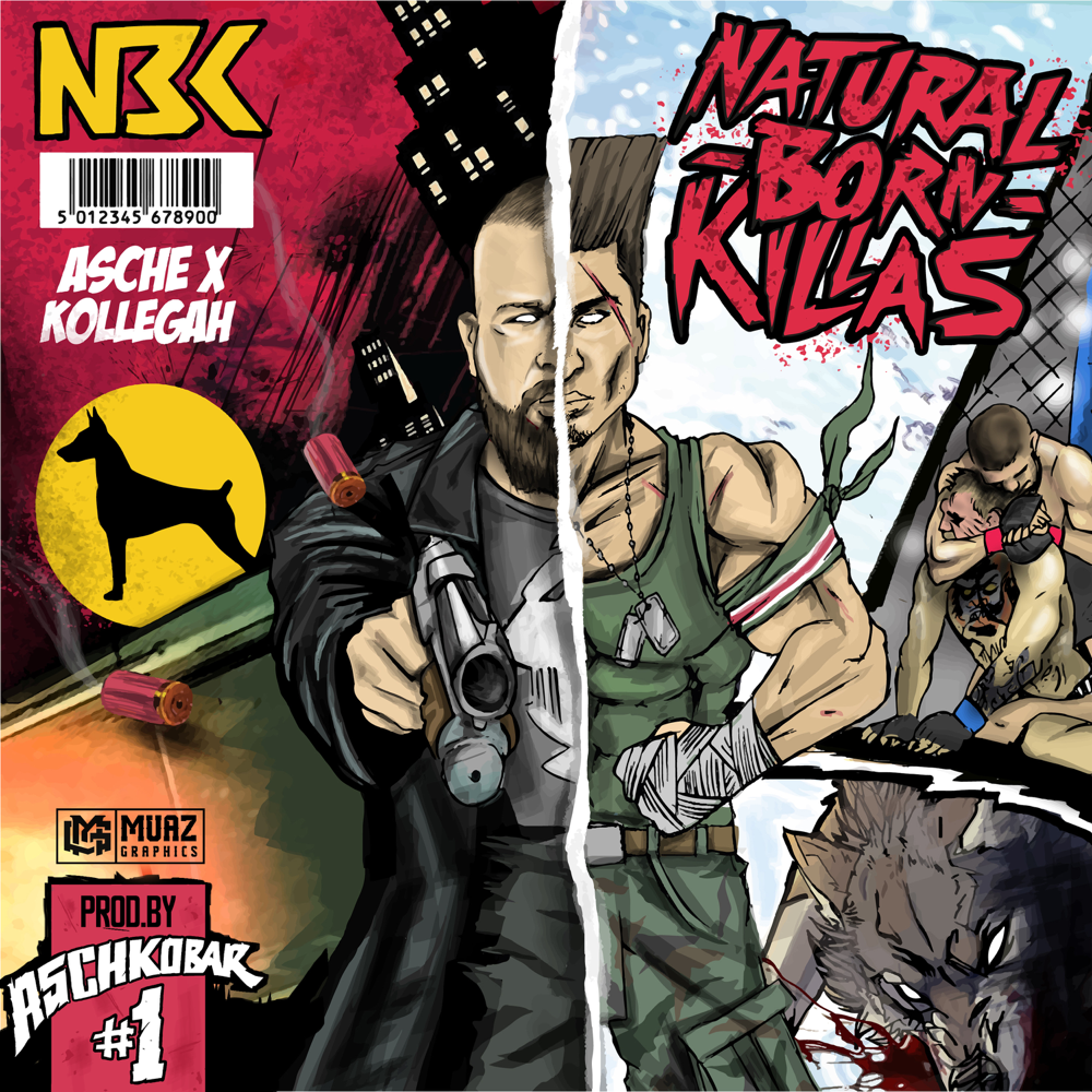 Natural Born Killas - Asche & Kollegah - Cover