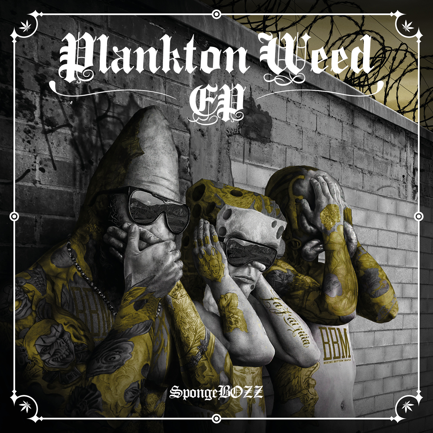 Planktonweed EP - SpongeBozz - Cover