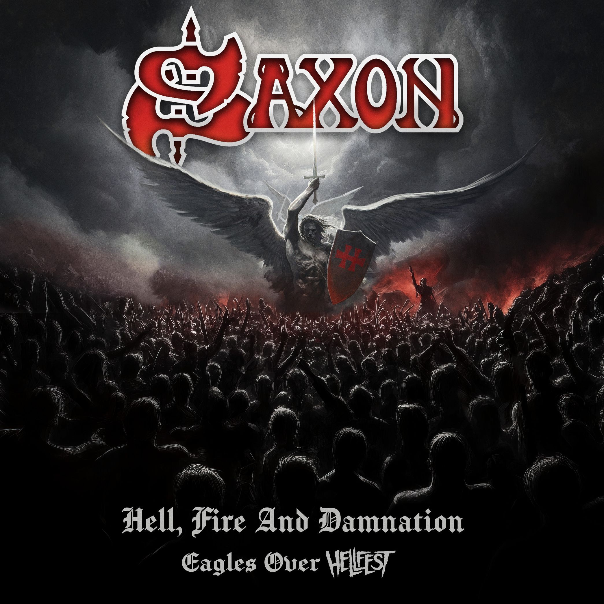 Eagles Over Hellfest - Saxon - Cover