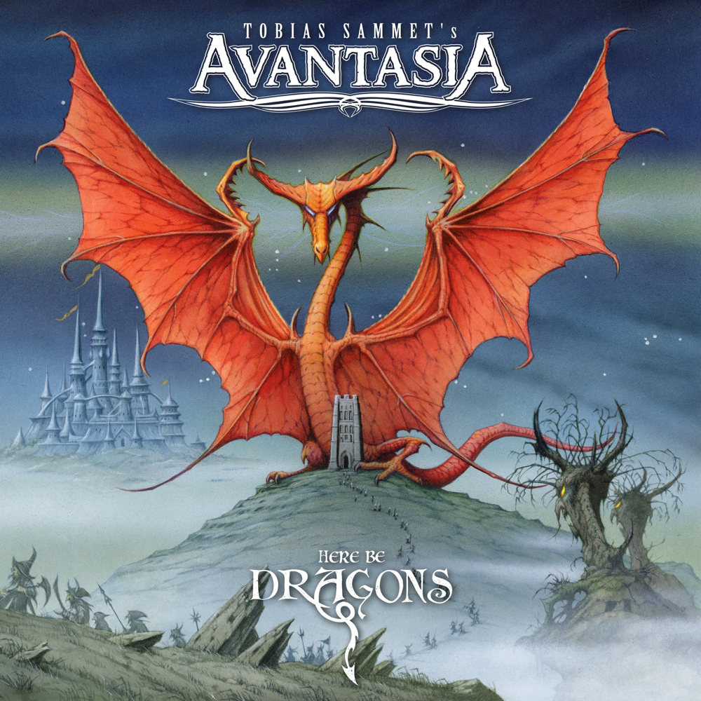 Here Be Dragons - Avantasia - Cover
