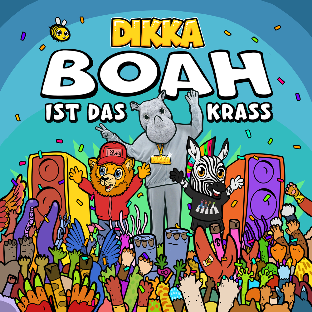BOAH ist das krass - DIKKA - Cover
