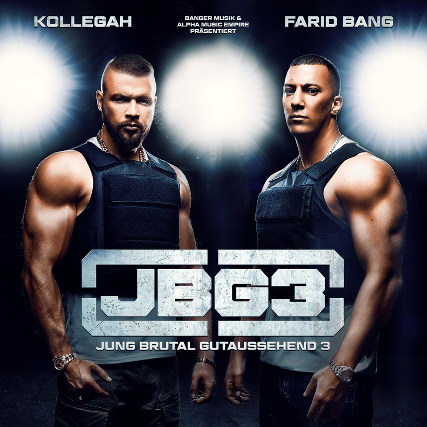 Jung Brutal Gutaussehend 3 - Kollegah & Farid Bang - Cover