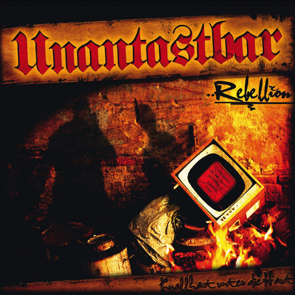 Rebellion - Unantastbar - Cover