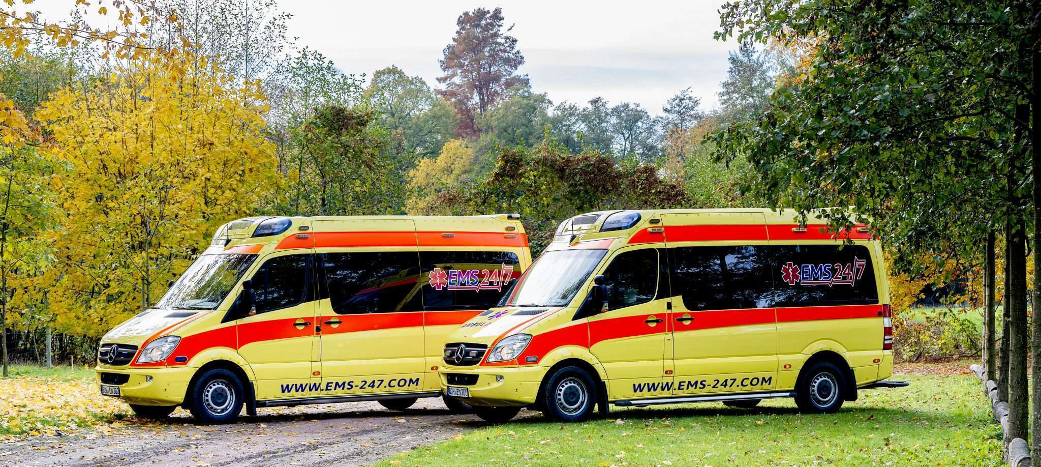 Non-urgent patient transport – medical repatriation by road ambulance