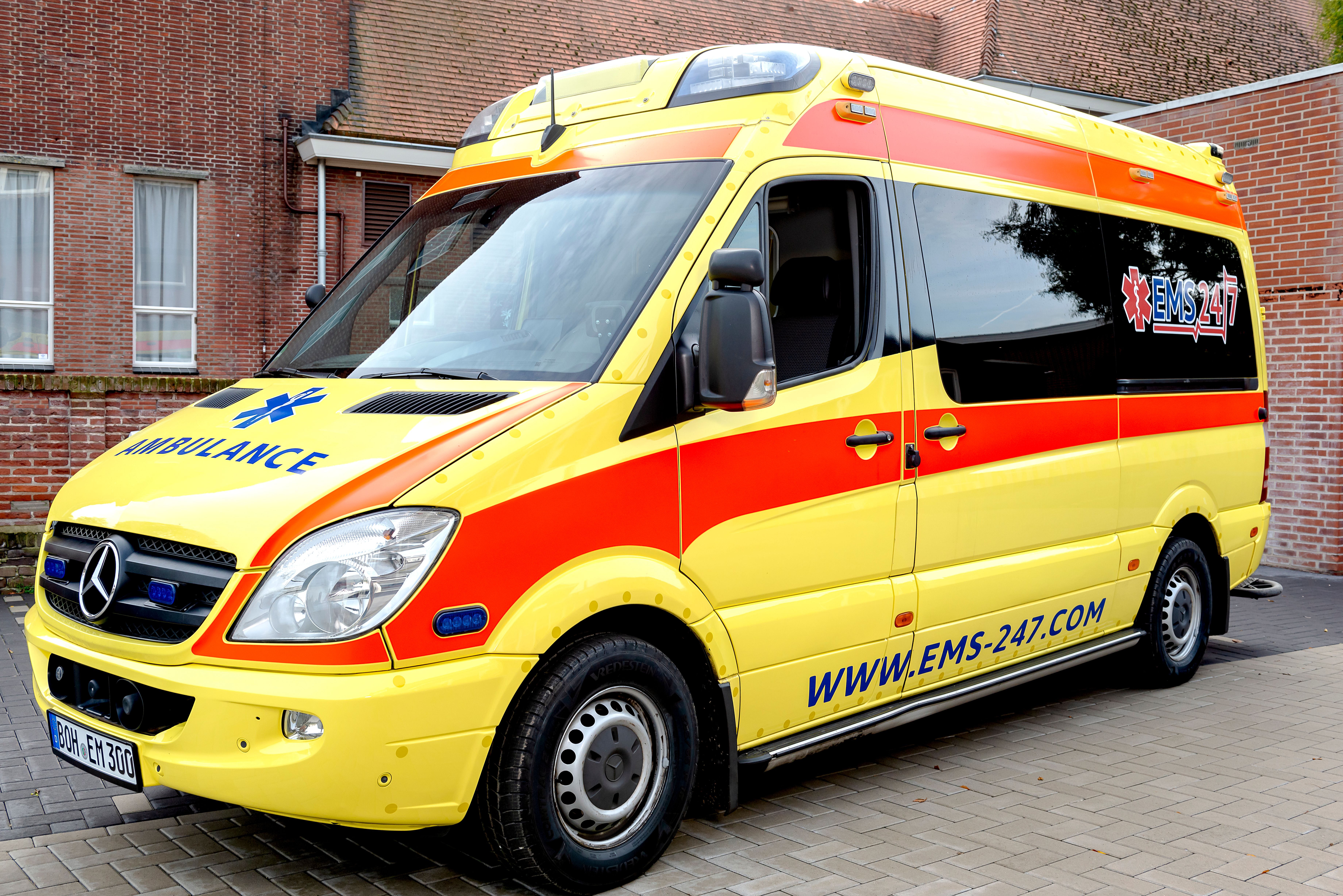 Ambulance in Finland regelen