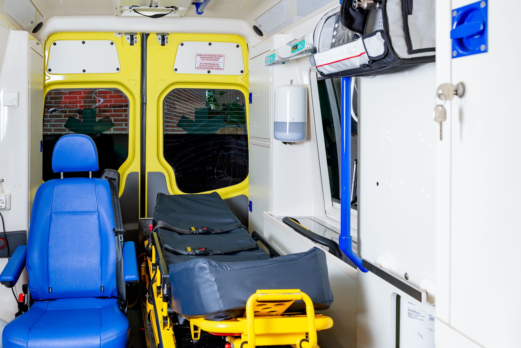 Regel een medisch transport
