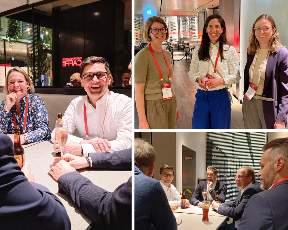 Consulting leaders engaging in a hands-on strategy session at Leaders in Consulting Conference 2025, discussing real-world business growth challenges