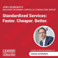 Ep 51 - Jörg Reinnarth - Standardized Services: Faster. Cheaper. Better.