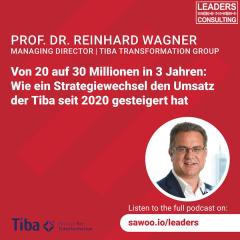 Ep 57 - Prof. Dr. Reinhard Wagner - Von 20 auf 30 Millionen in 3 Jahren: Wie ein Strategiewechsel den Umsatz der Tiba seit 2020 gesteigert hat