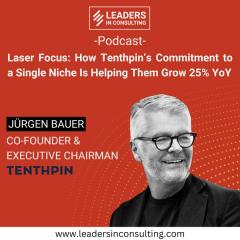 Ep. 95 - Laser Focus: How Tenthpin’s Commitment to a Single Niche Is Helping Them Grow 25% YoY - with Jürgen Bauer