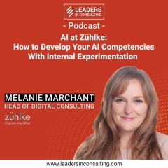 Ep. 89 - AI at Zühlke: How to Develop Your AI Competencies With Internal Experimentation - with Melanie Marchant