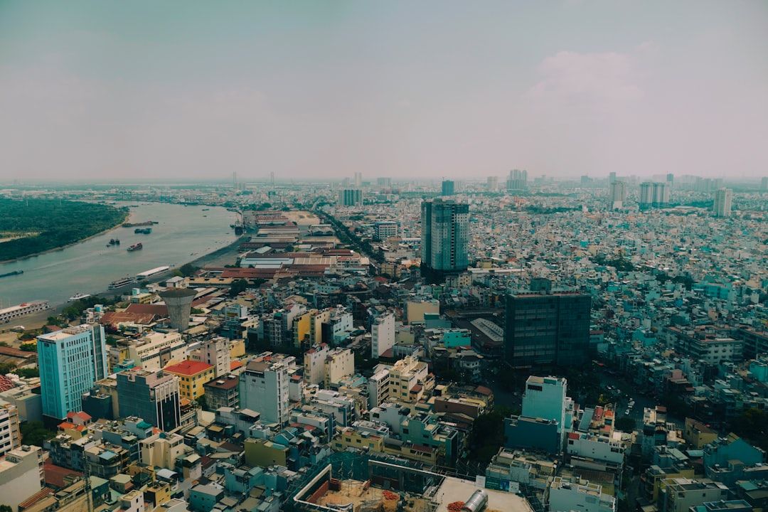 aerial view of city buildings during daytime