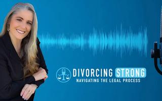 Divorcing Strong Podcast Banner