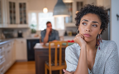 a woman questions whether or not she should get a divorce.