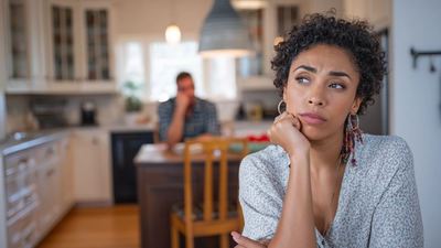 a woman questions whether or not she should get a divorce.