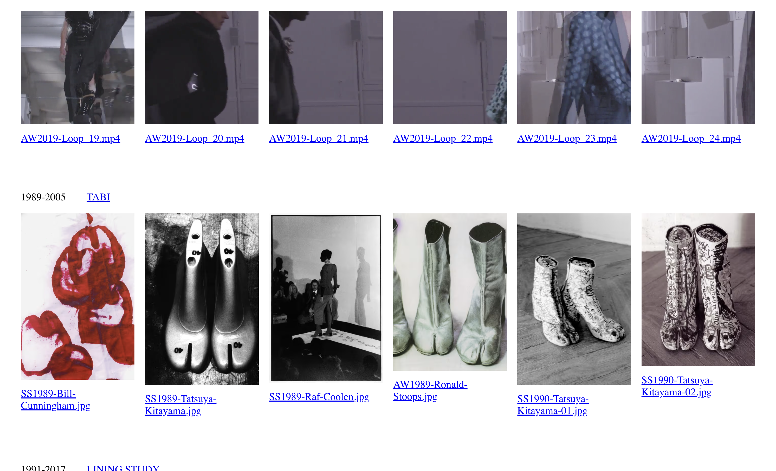 Maison Margiela Archive