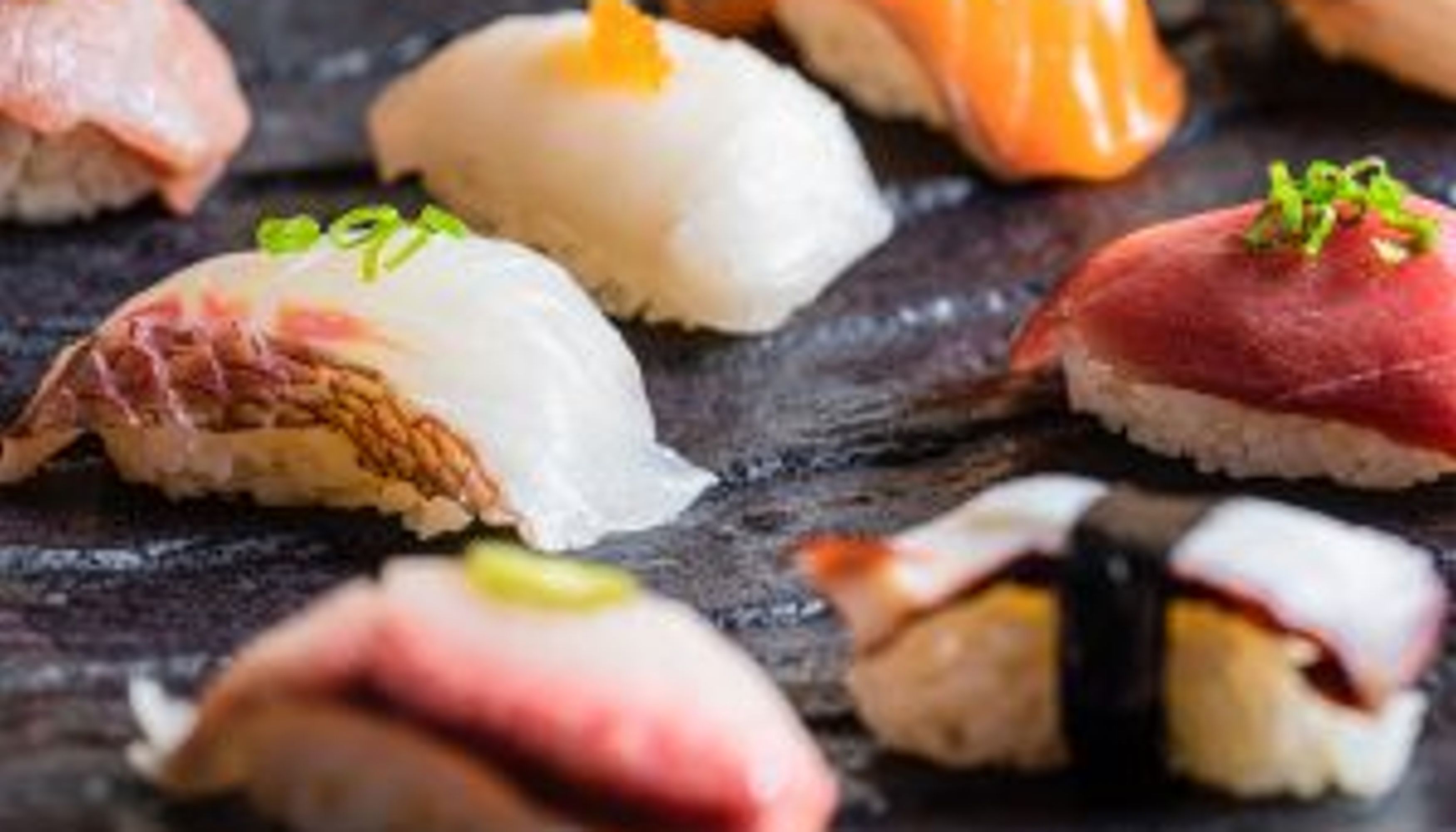 sushi on a plateundefined