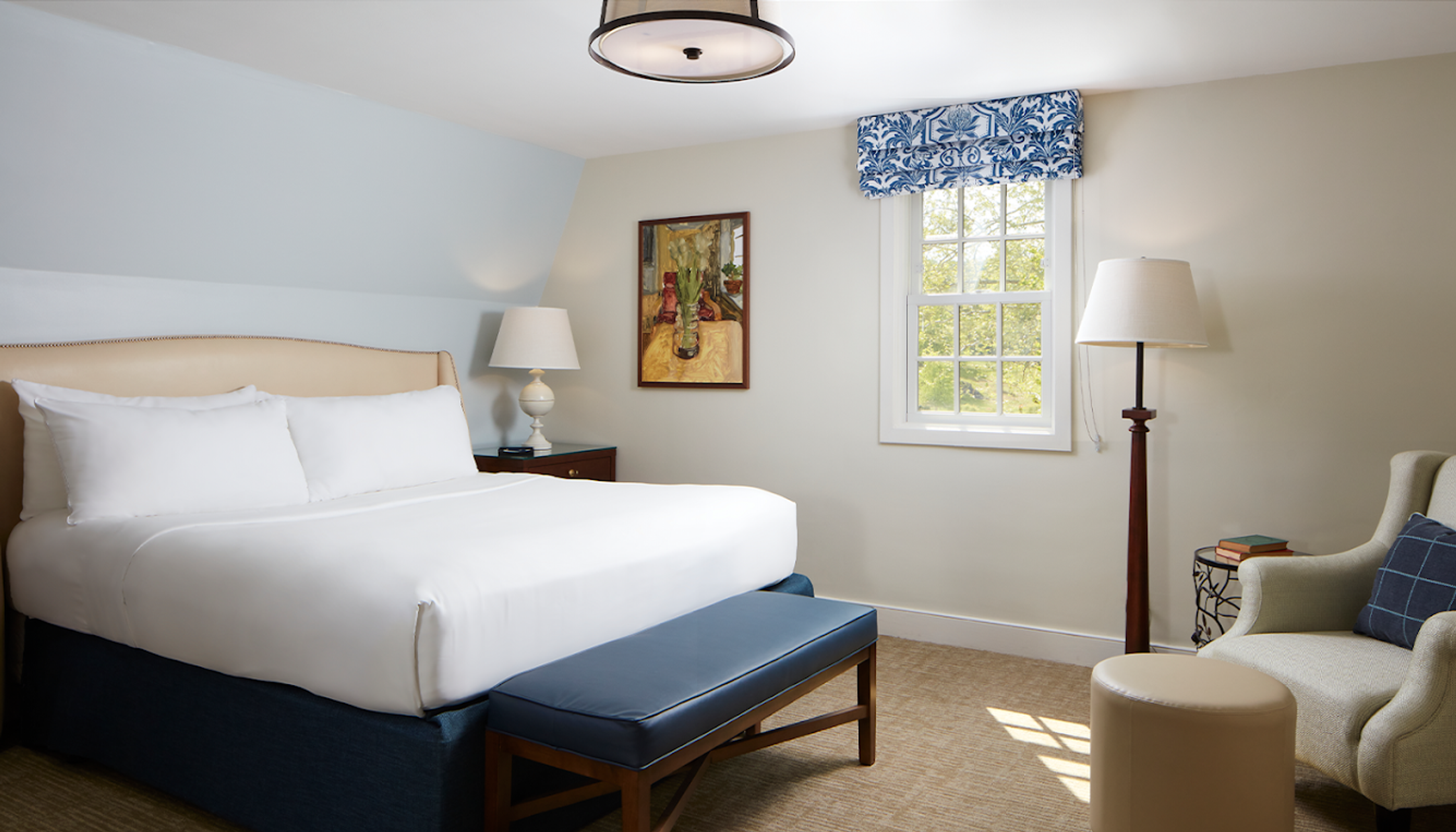 Luxurious hotel room at Boar's Head Resortundefined