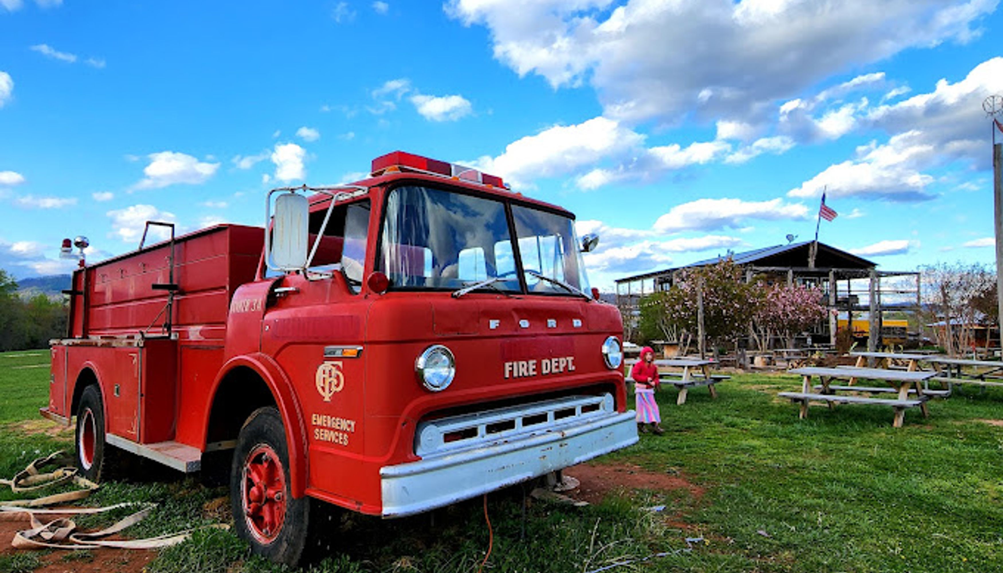 Fire Truck at Wood Ridge