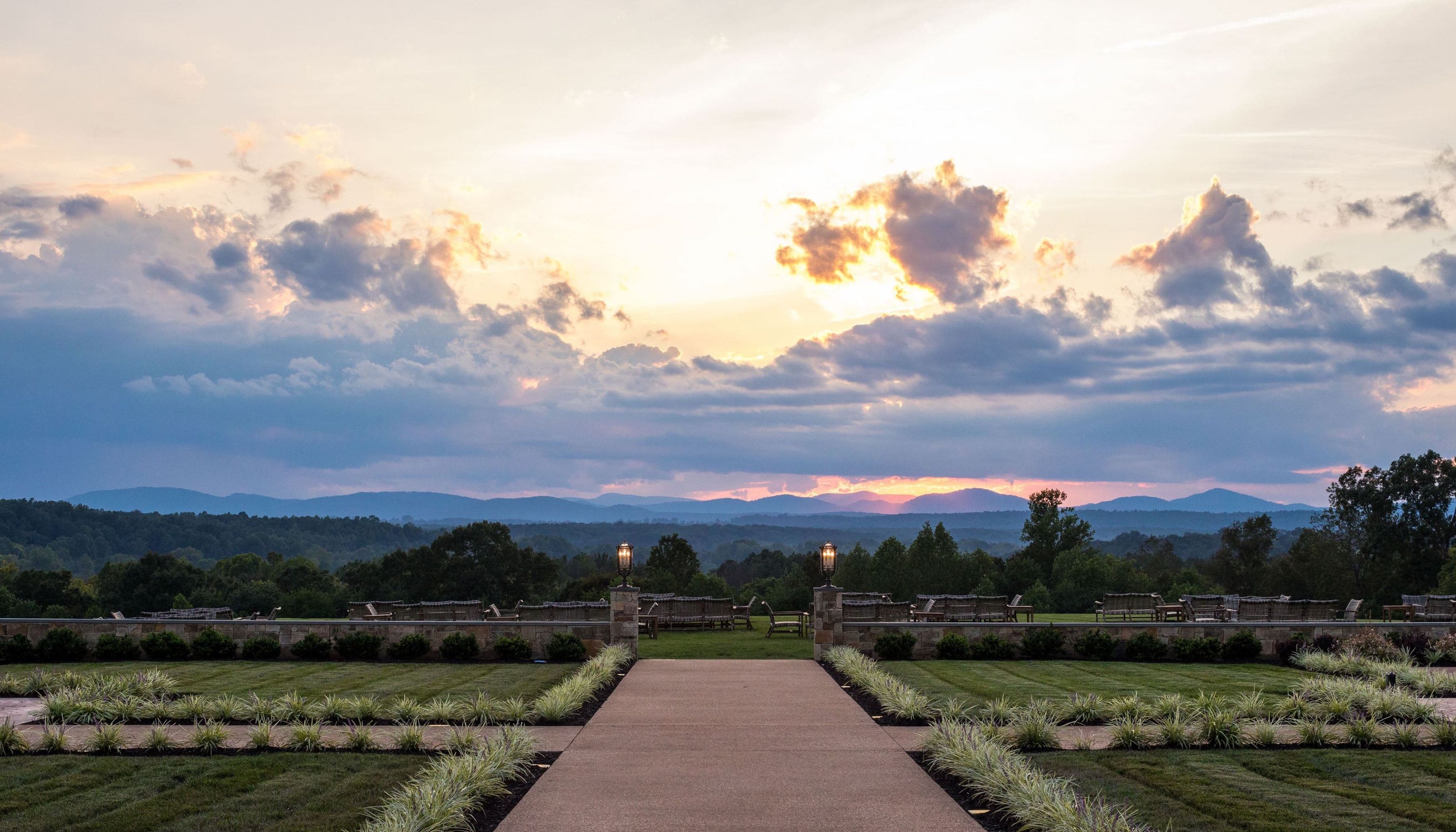 Sunset at Mount Ida undefined