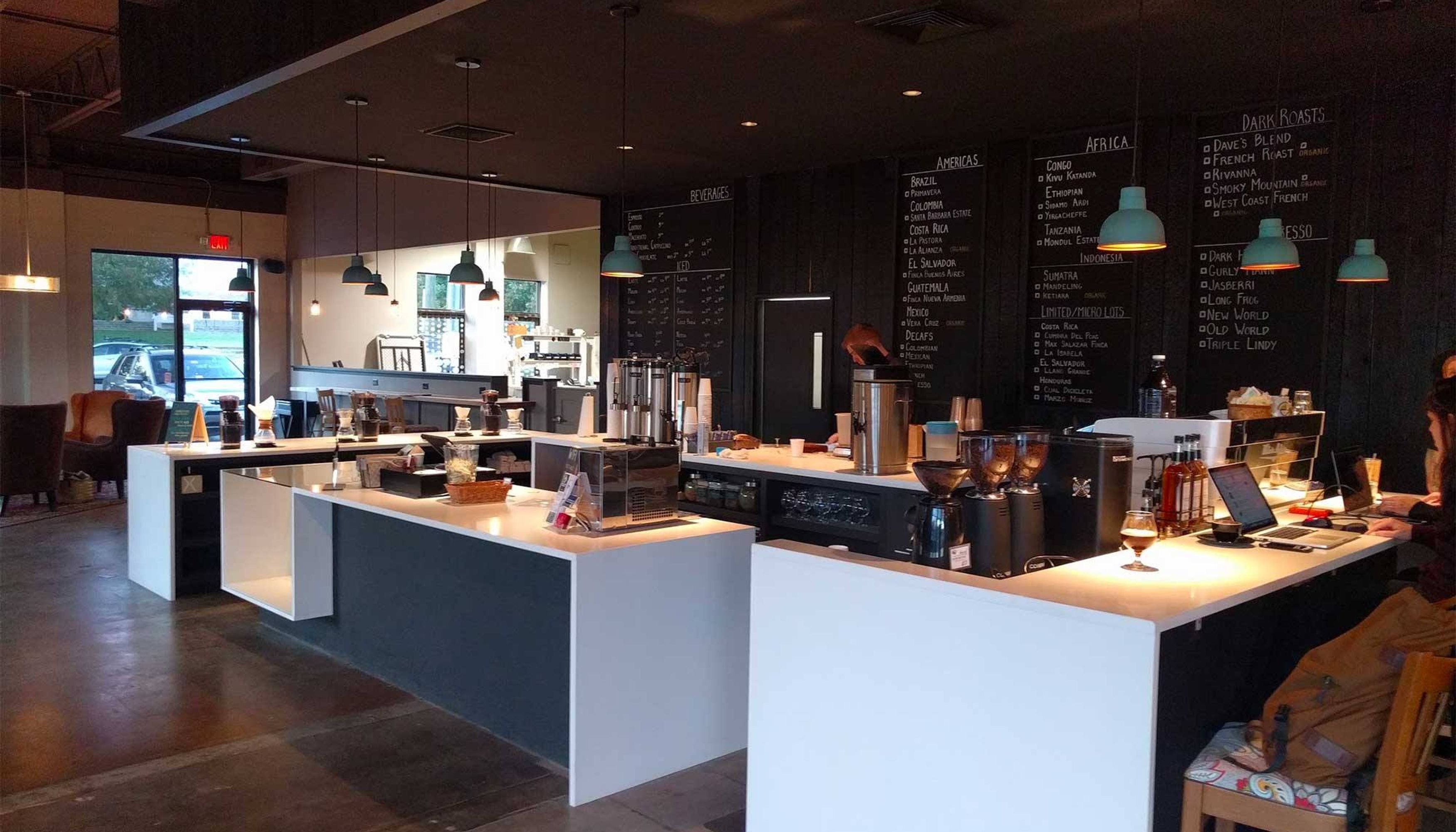 Coffee bar at Shenandoah Joe'sundefined