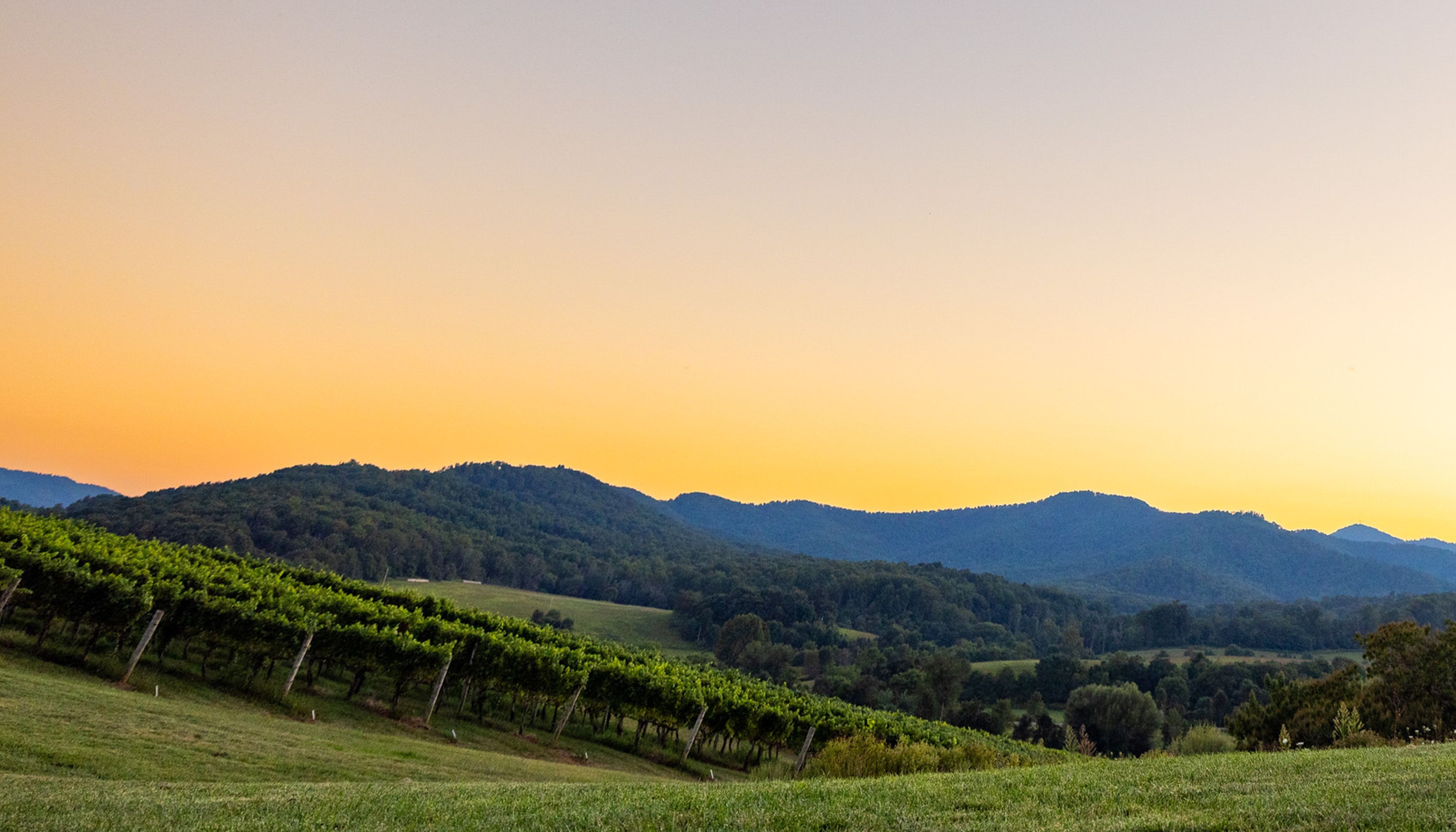 Mountain Range at sunsetundefined