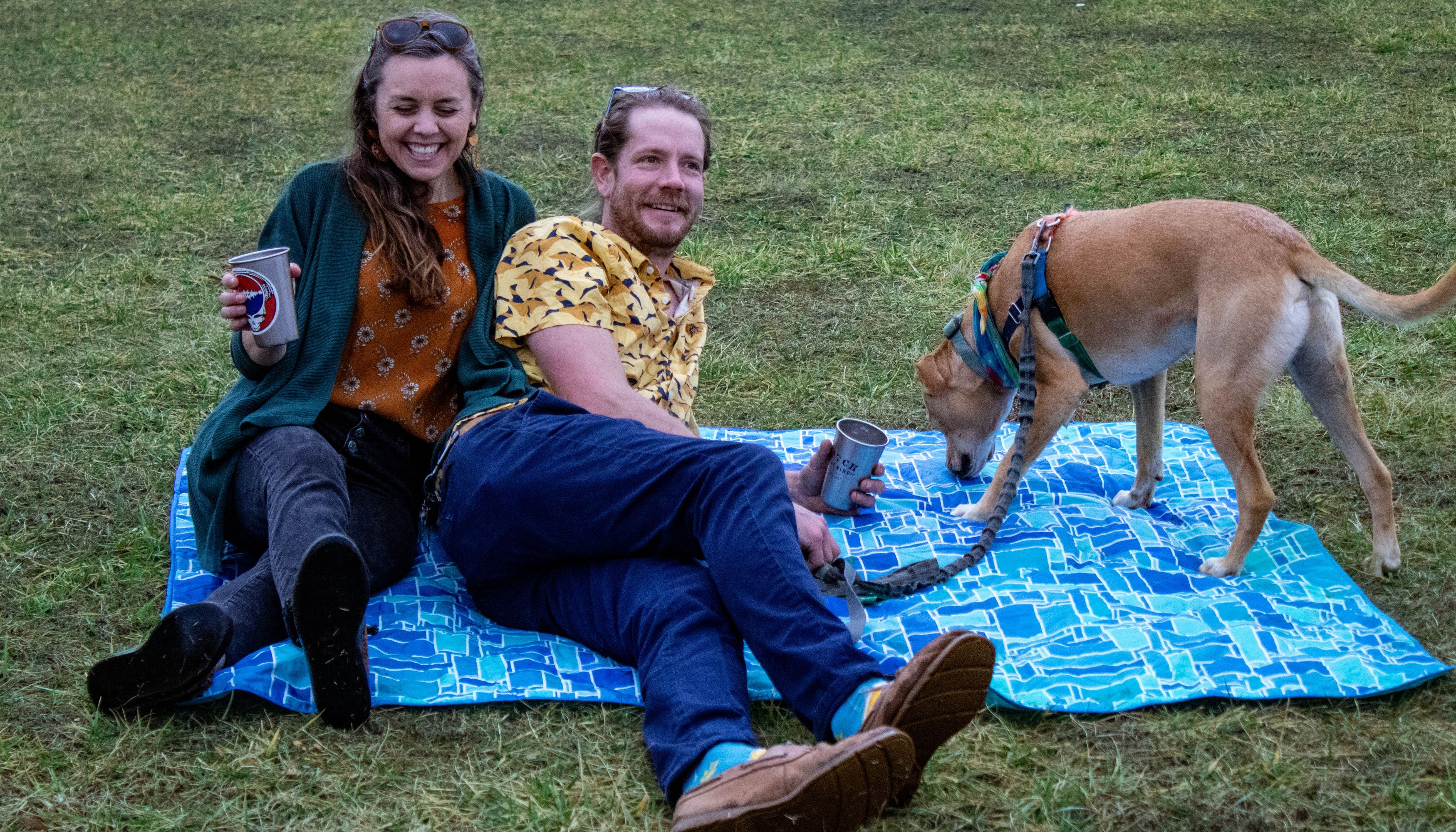 Dog Friendly Brewery with fenced in dog park and room to play