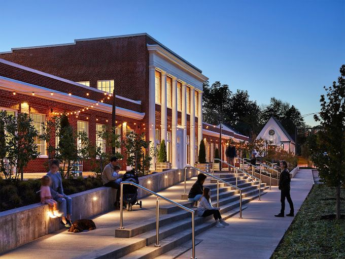 Dairy Market at night