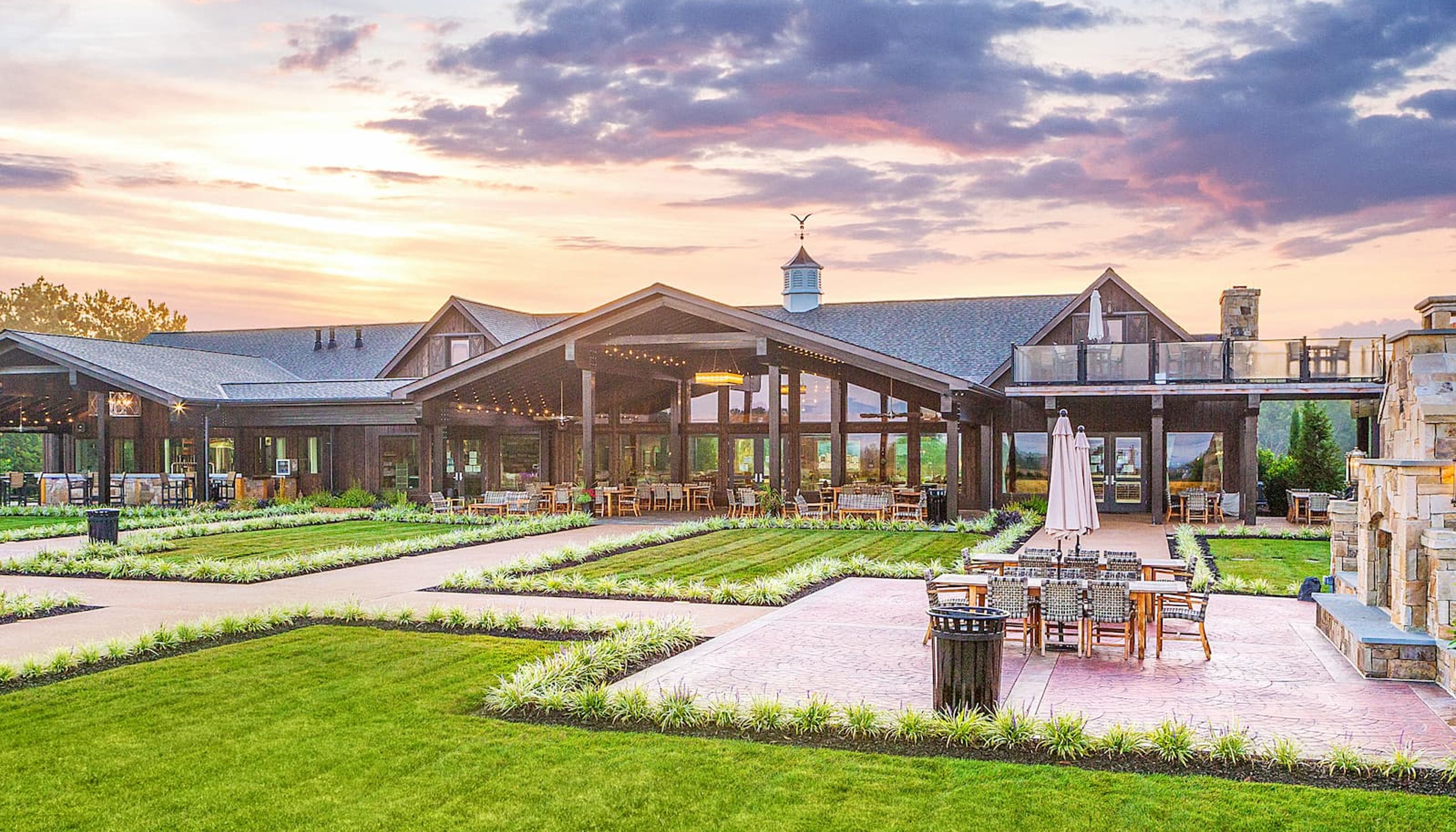 Outside at the Mount Ida Tasting Roomundefined