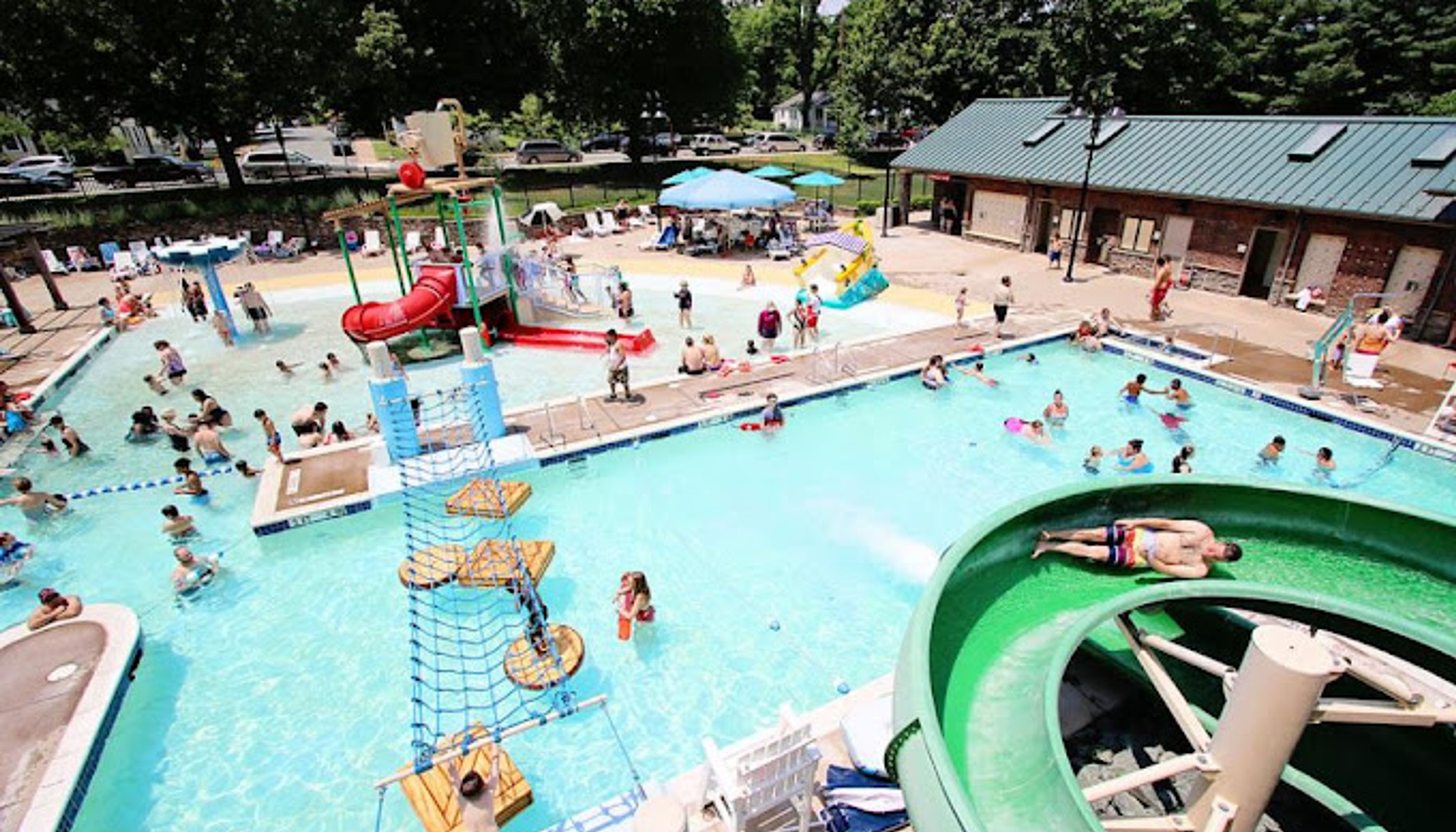 Splash park at Onesty Family Aquatic Centerundefined