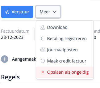 Handmatig registeren van betalingen in Flux