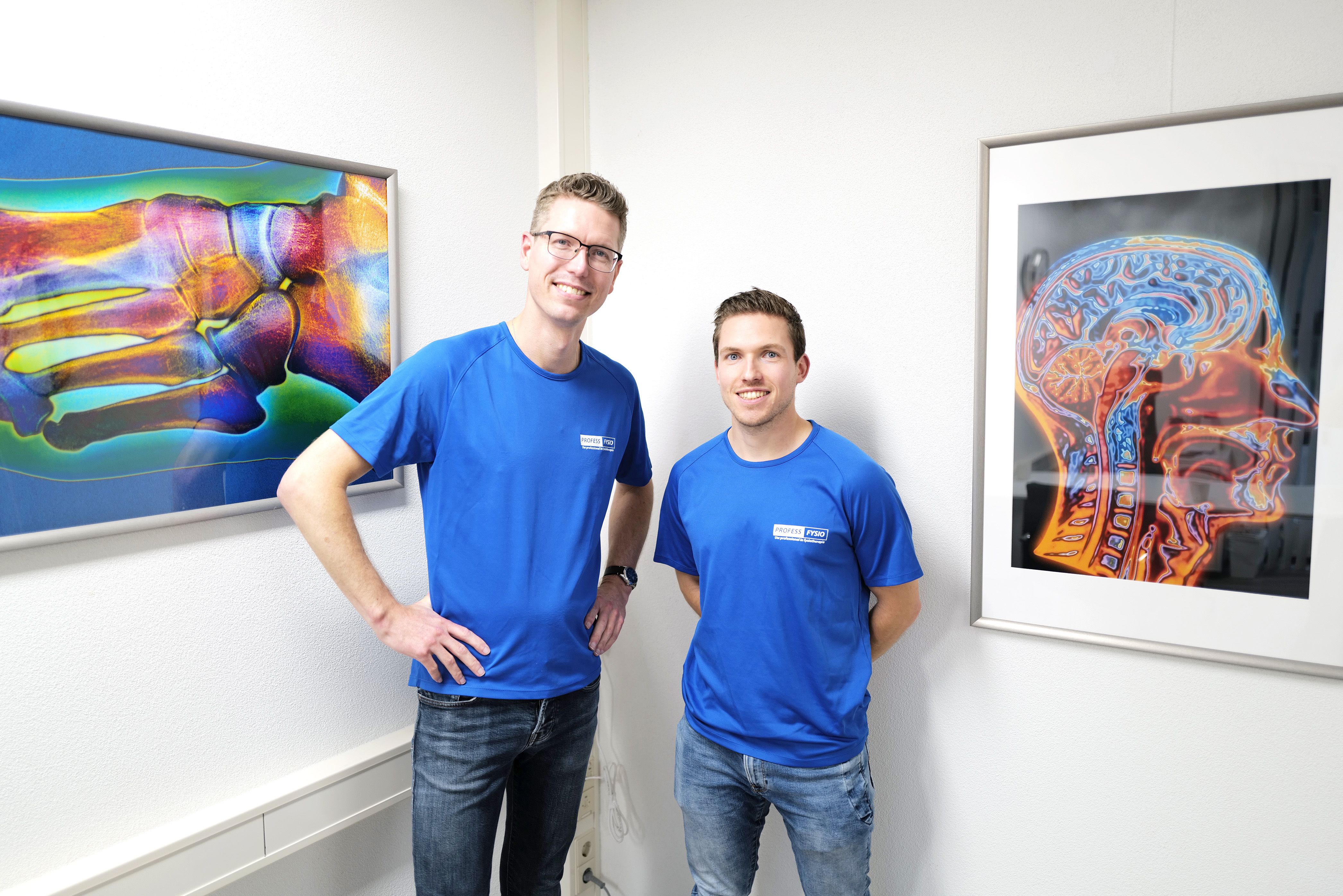 Ivar & Robbin helpen je graag bij Profess Fysio in Alkmaar
